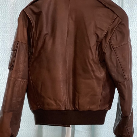 Leather Flight Jacket - Picture 3 of 5